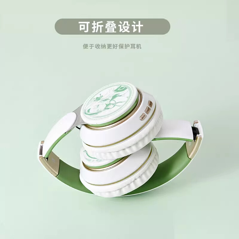 Honkai: Star Rail Firefly Voice Prompts Bluetooth Headphone ‌SD Card Slot ‌2025