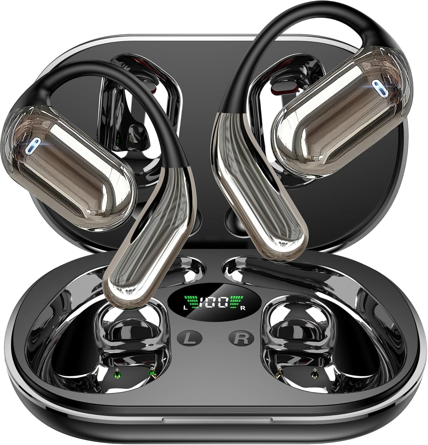 AI Translation Earbuds Real Time, 144 Language Translator Earbuds with APP Compa