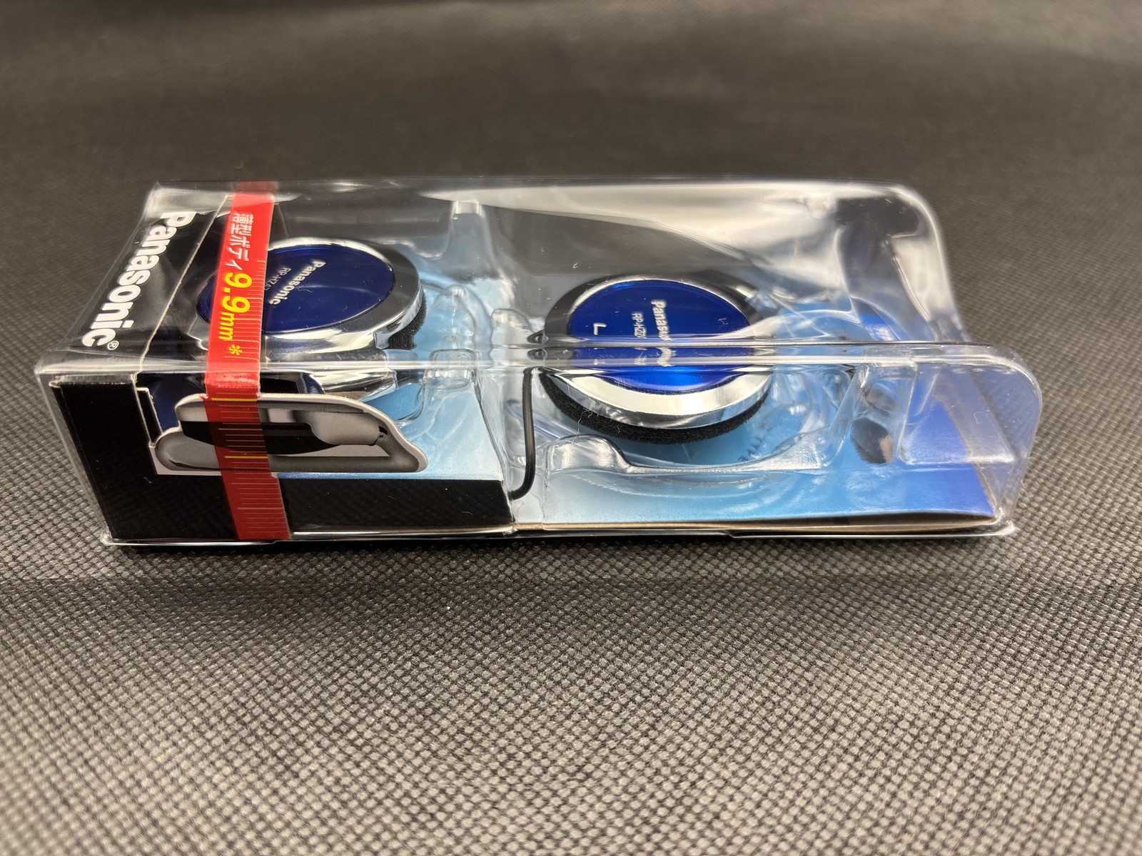 Panasonic Clip Earphone Headphone RP-HZ47-A 9.9mm Blue NEW