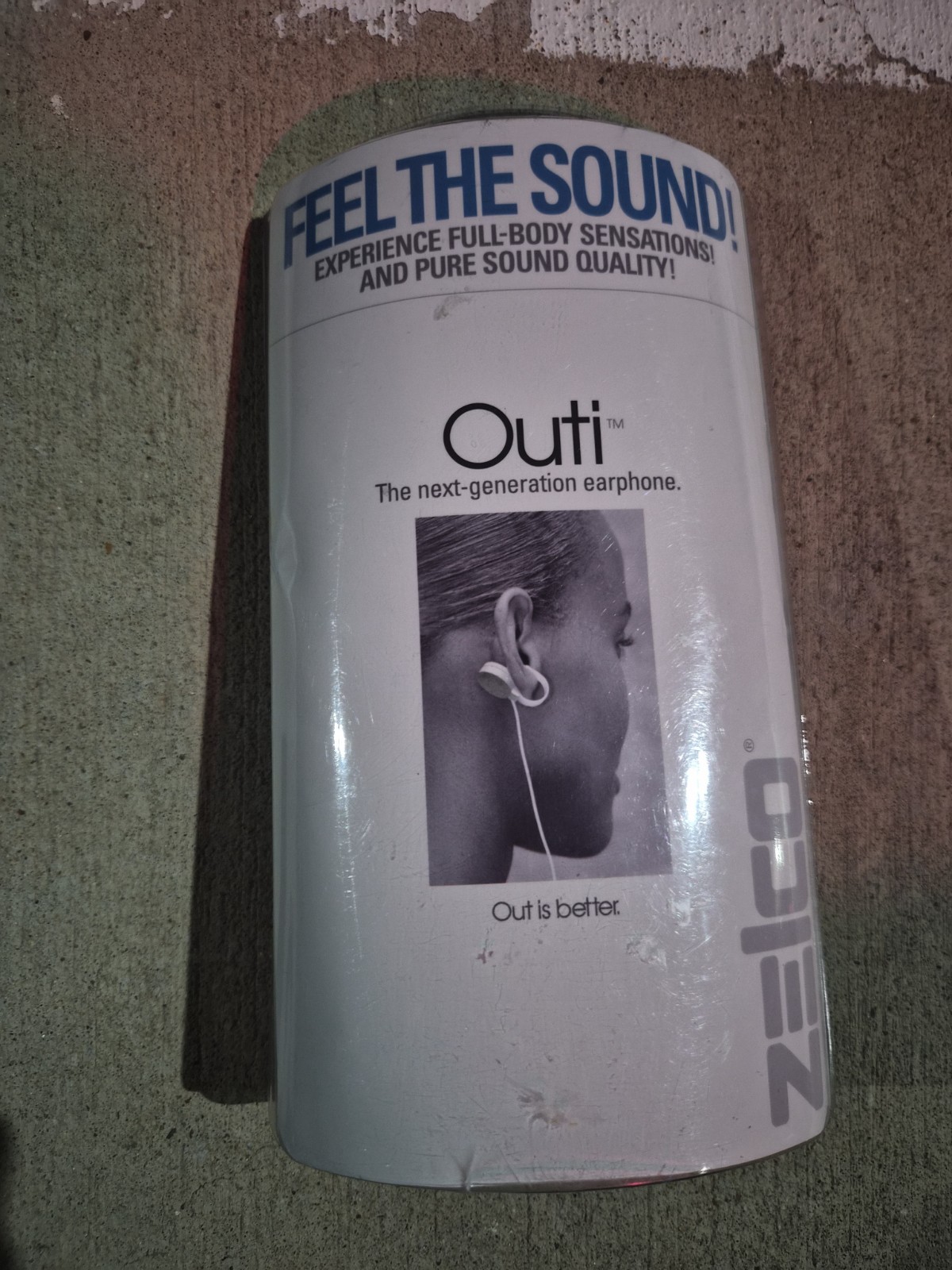 New Factory Sealed Zelco Outi Earphones 2007 # 03312 Bone Conduction Earphone