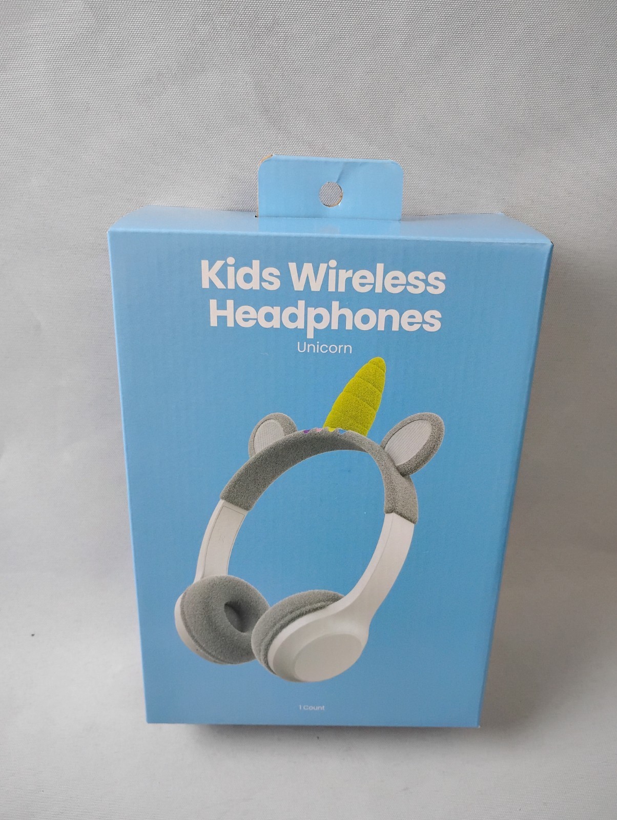 NEW! Kids Wireless Headphones with Unicorn Horn & Ears Super Soft Cushioned Pads