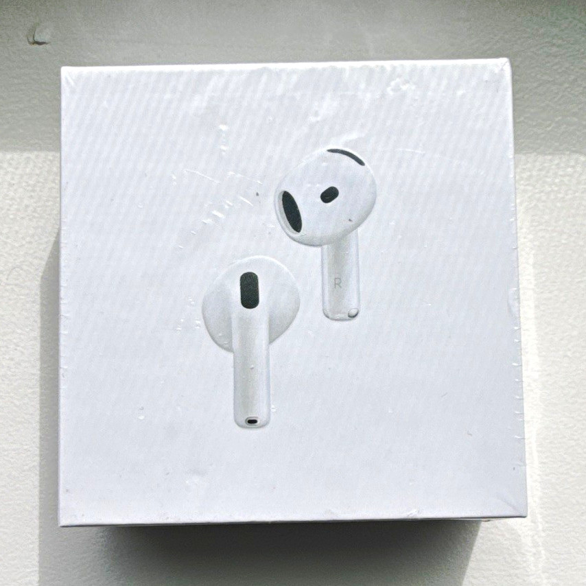 Apple AirPods 4 ANC White Wireless Earbuds Bluetooth USB-C MXP93LL/A