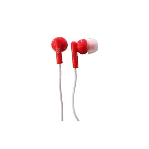 Nutek EP-102-0 3.5mm Wired Stereo Earphones – Assorted Colors