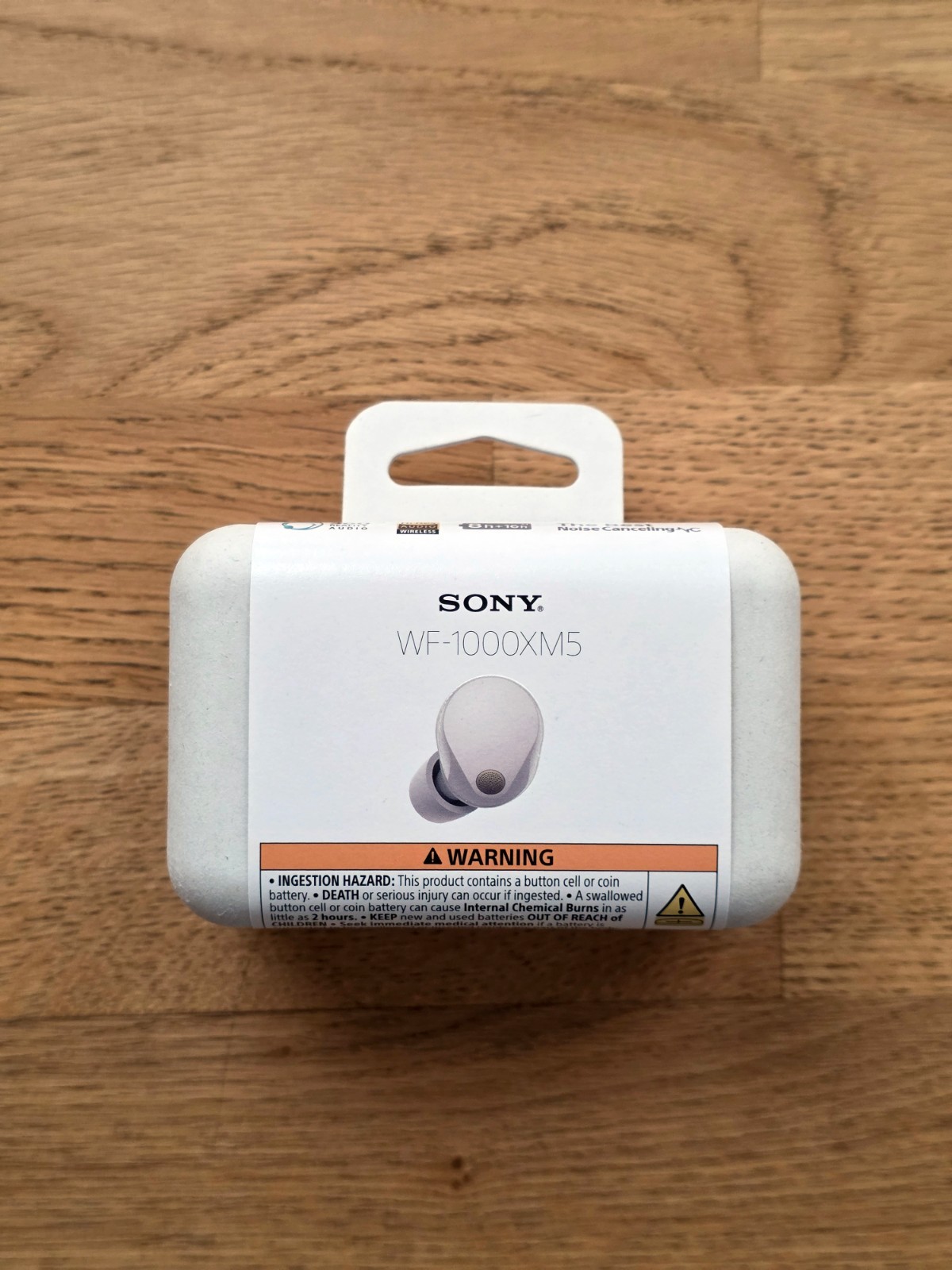 NEW! – Sony WF-1000XM5 Noise-Canceling True Wireless In-Ear Headphones (Silver)