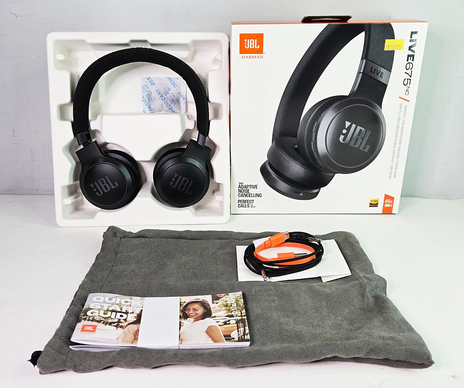 JBL Live 675NC Wireless True Adaptive Noise Cancelling Headphones #12