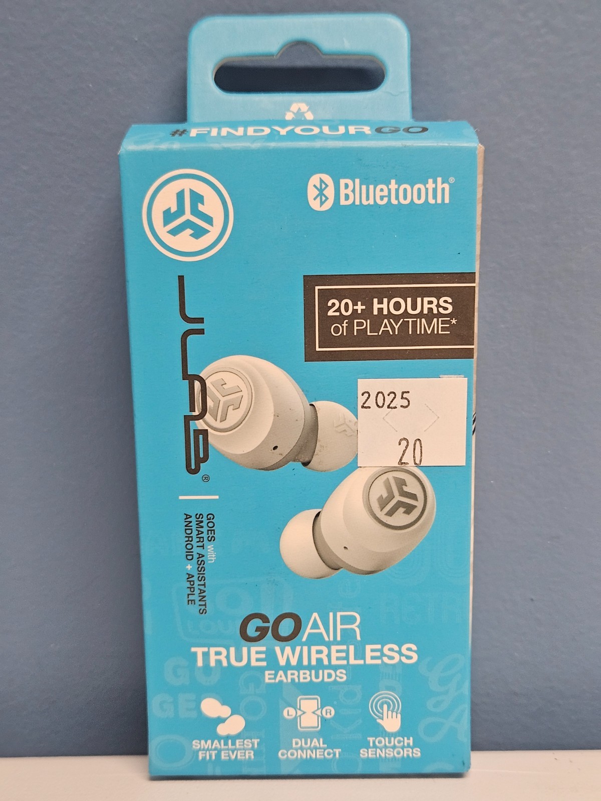 JLAB GoAir True Wireless Earbuds Small Fit Dual Connect Long Life – New & Sealed