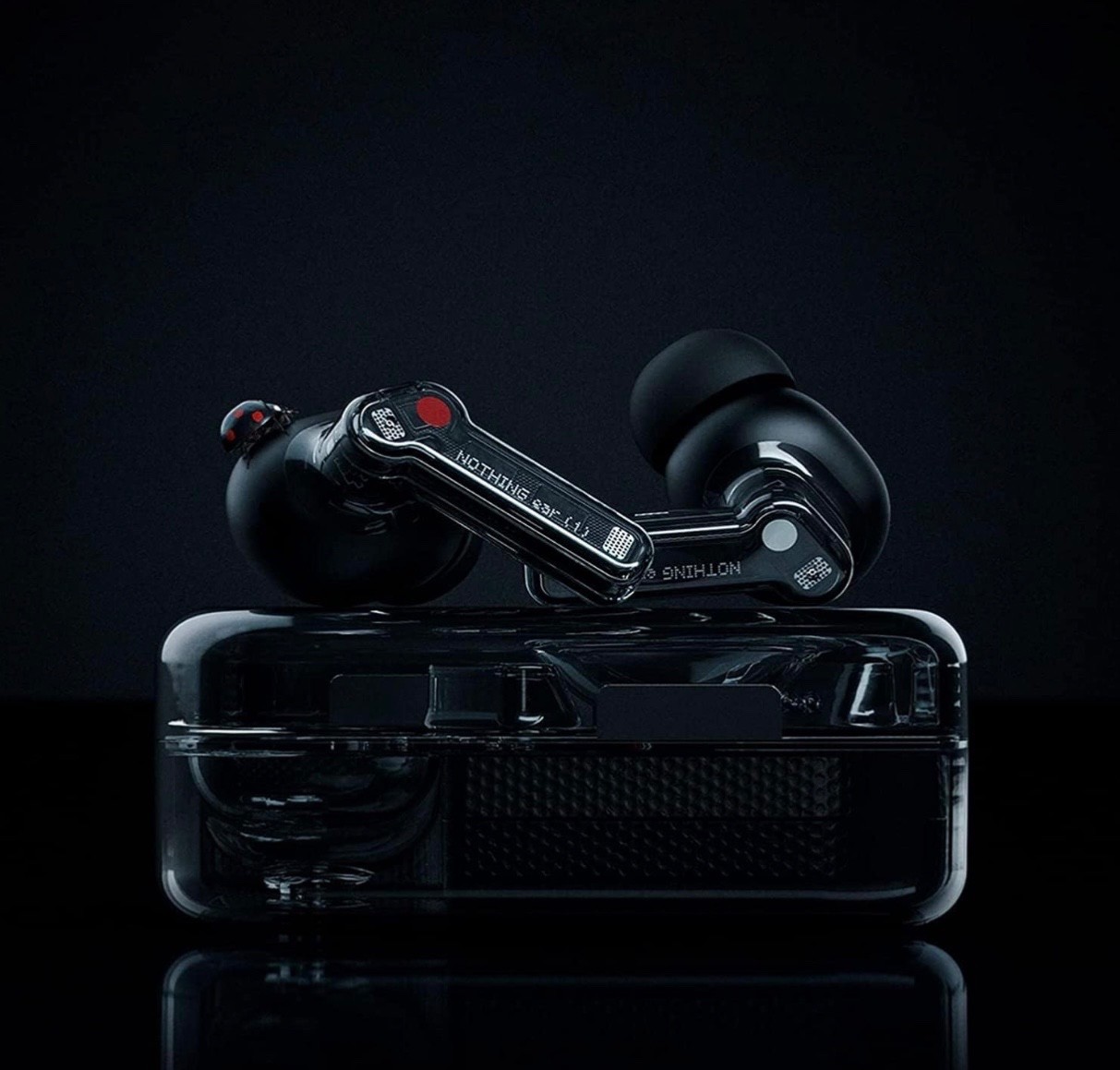 Nothing Ear (1) True Wireless Bluetooth In-Ear Earphones Black Model B181