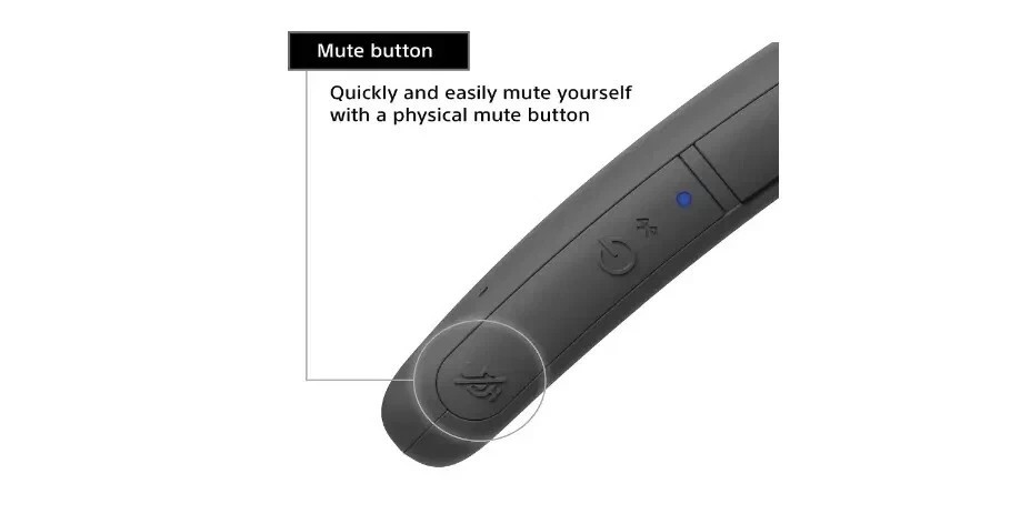 Sony SRS-NB10 Wireless Neckband Bluetooth Speaker ,20 Hours of Battery Life