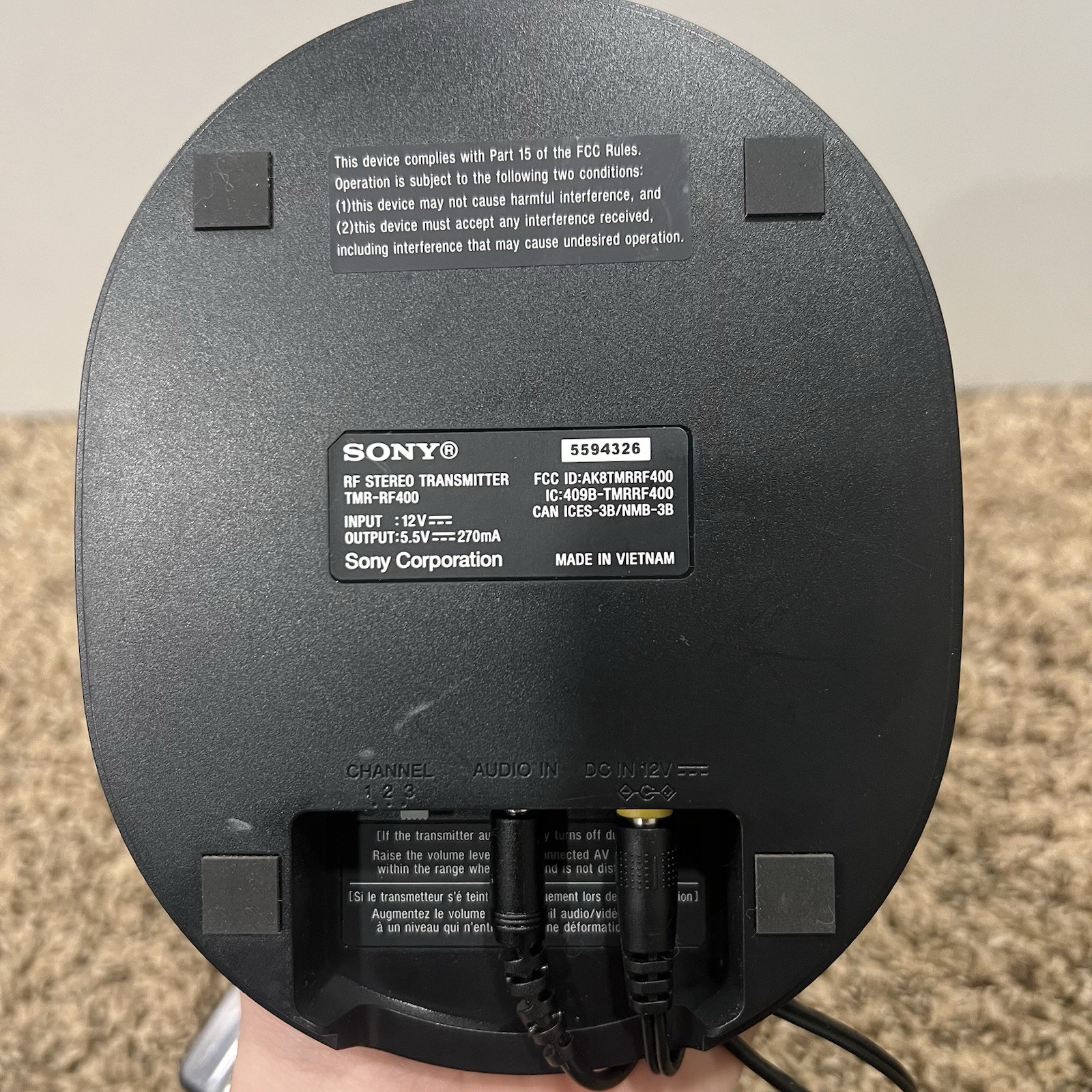 Sony WH-RF400R Wireless Headphones with TMR-RF400 Transmitter Tested