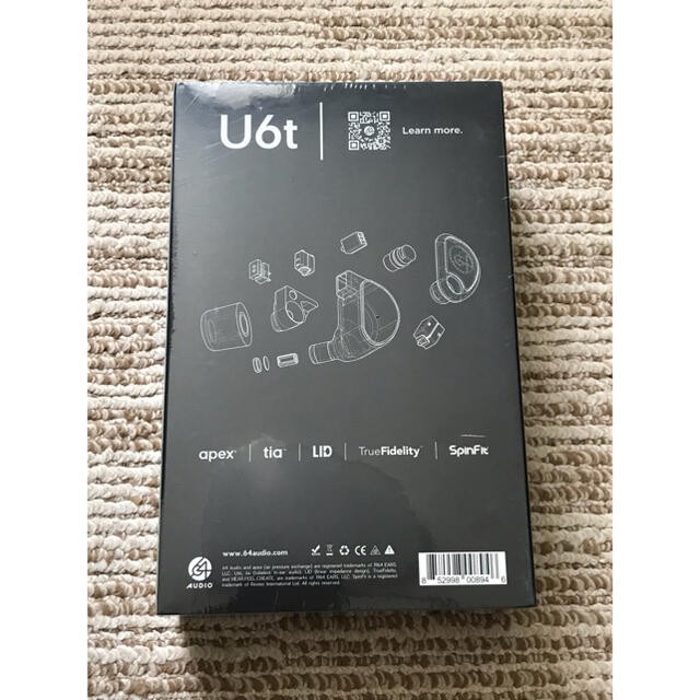 64 audio U6t In-Ear Monitors IEM New! from Japan
