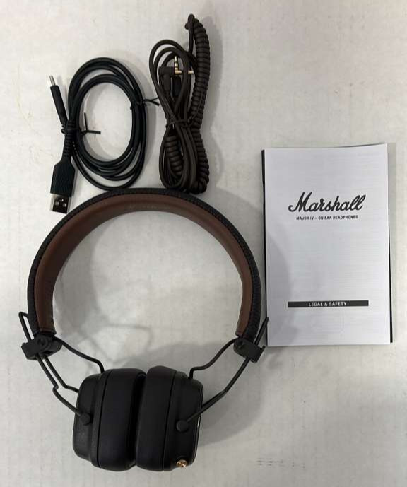 Marshall Major IV Bluetooth On-Ear Headphones – Brown (1006127)