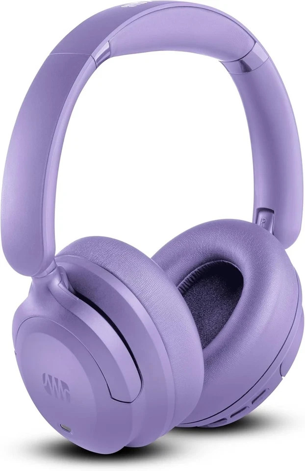 Eris HD6BT Wireless Over-Ear Headphones – 40mm Drivers, Noise Cancelling