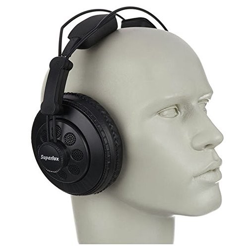 Superlux semi-open type professional monitor headphones HD668B JAPAN JDMPS
