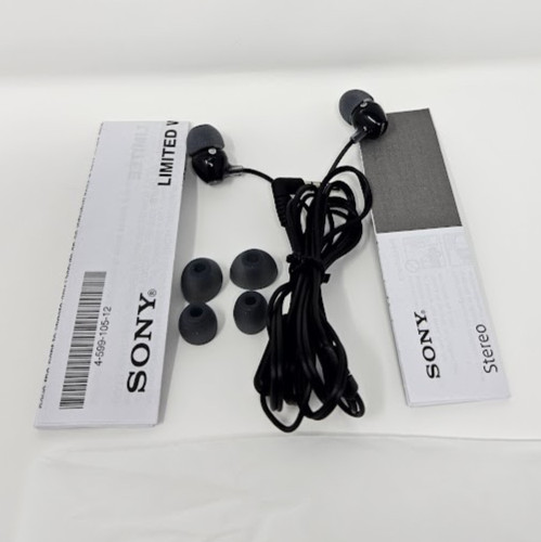 Sony MDR-EX14AP In-Ear Wired Headphones w/ Mic 3.5mm Earbuds Open Box- 2 PACK –