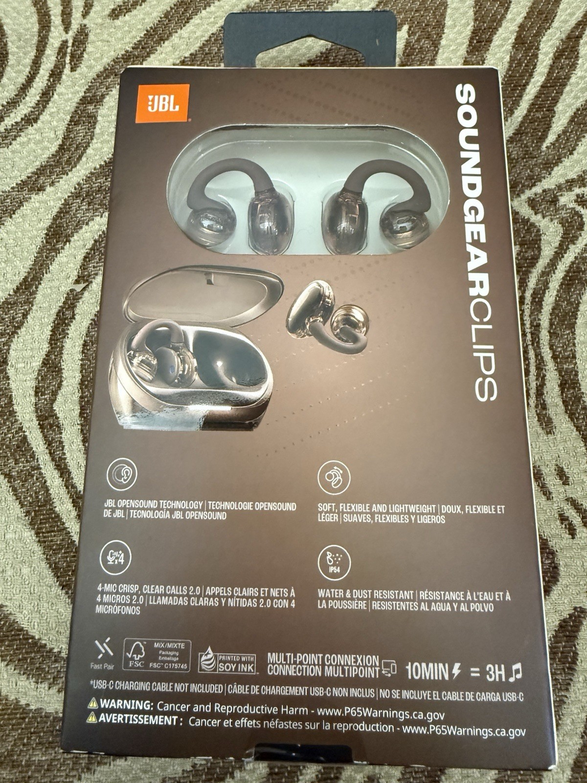 JBL – Soundgear Clips – TRUE wireless bluetooth open-ear headphones – 2026 – …