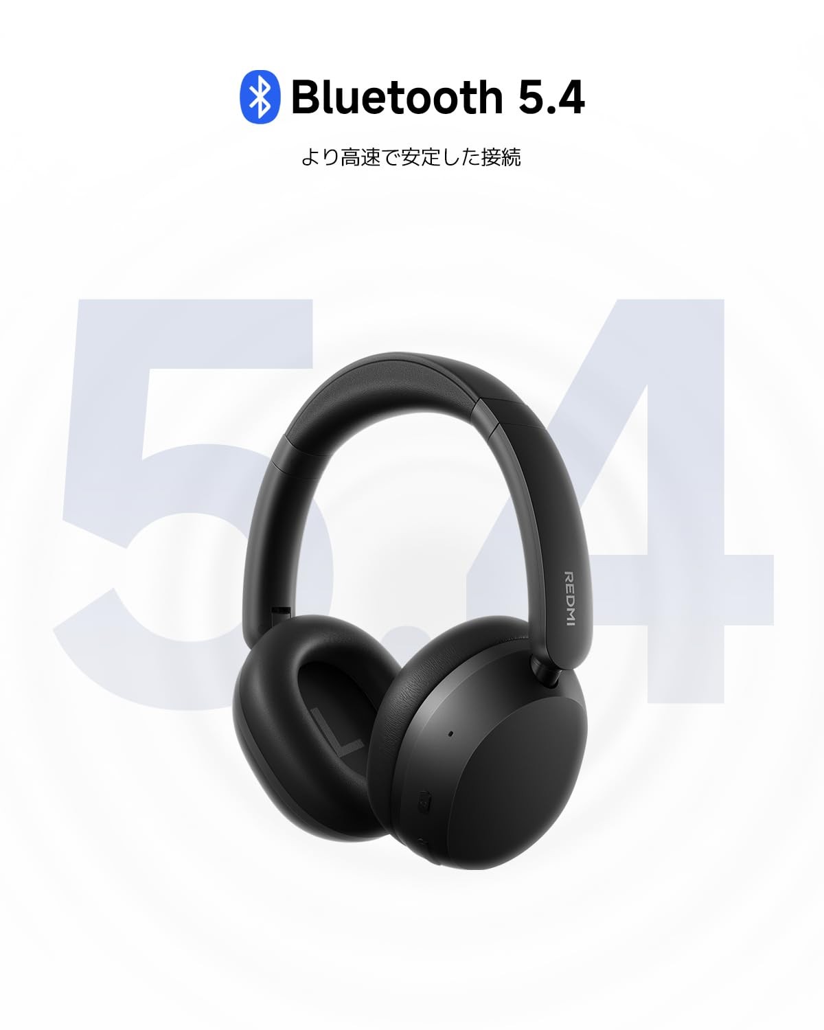 Xiaomi Redmi Headphones Neo Black ANC Hi-Res Multipoint Wireless & Wired BT 5.4