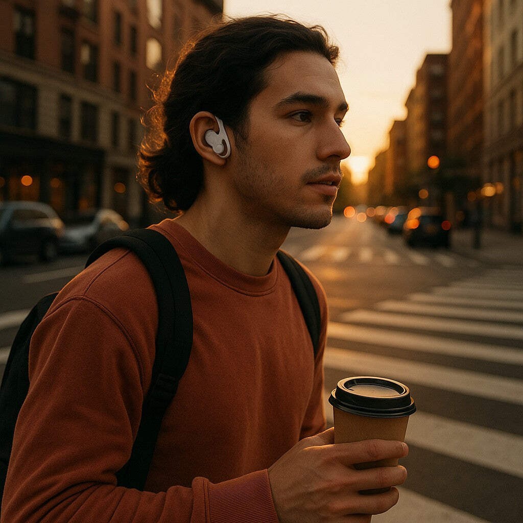 podbuds OW7 Open-Ear Headphones True Wireless Bluetooth Ear-Hook