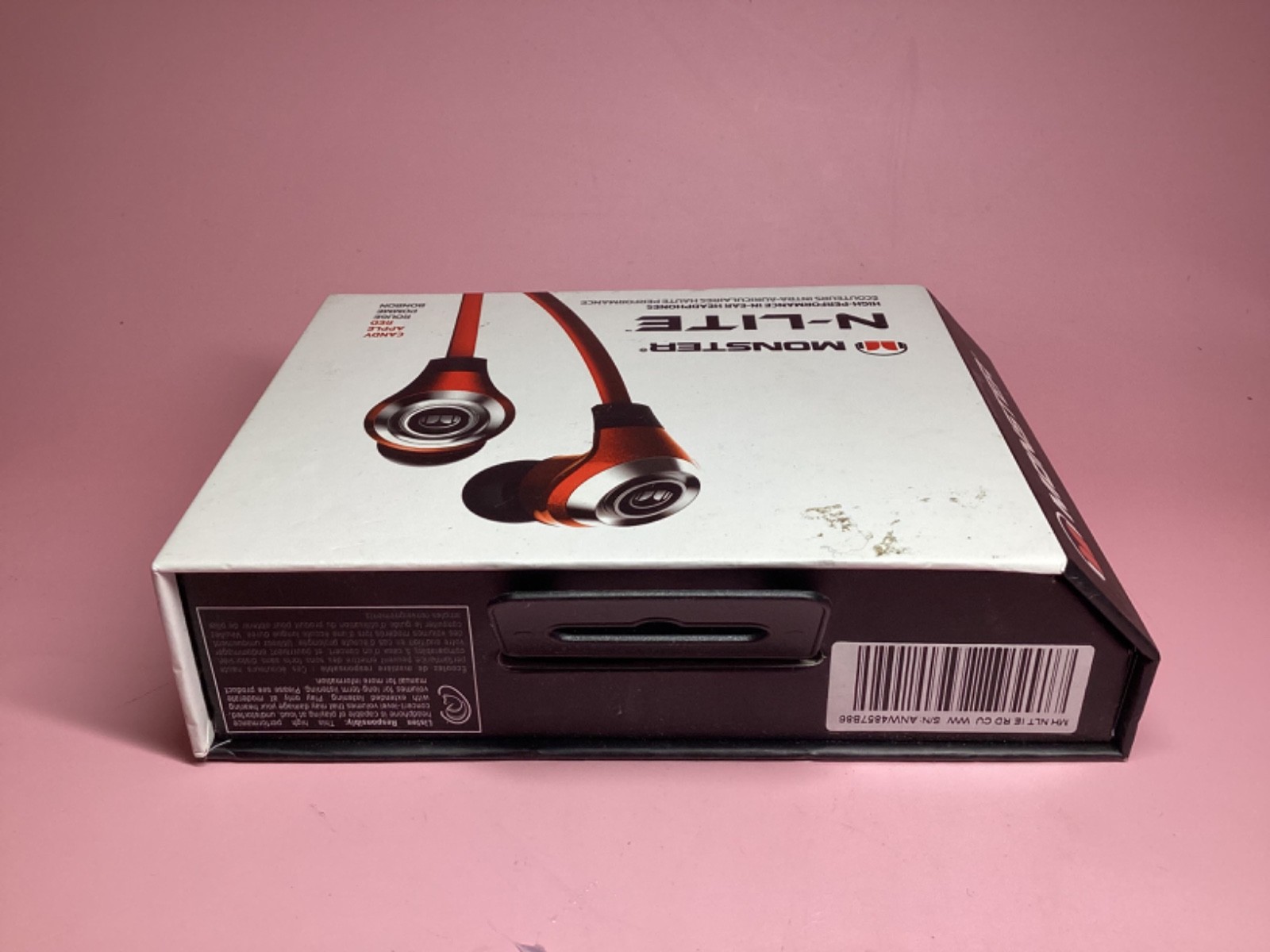 Monster Nlite in-Ear Headphones – Red
