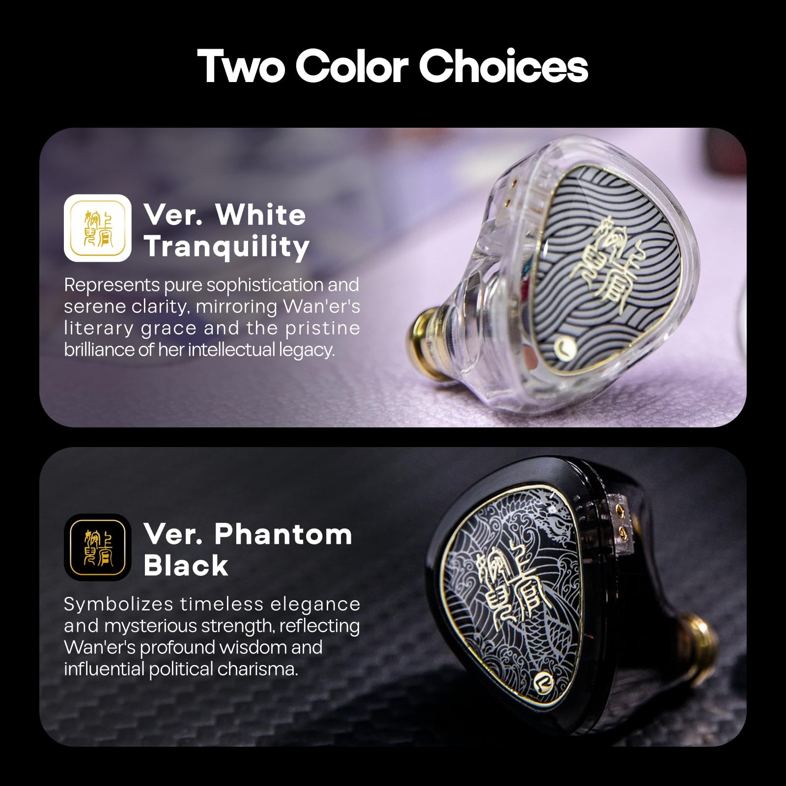 HIFIXAUDIO TANGZU Wan’er S.G II IEM 3.5mm Clear White