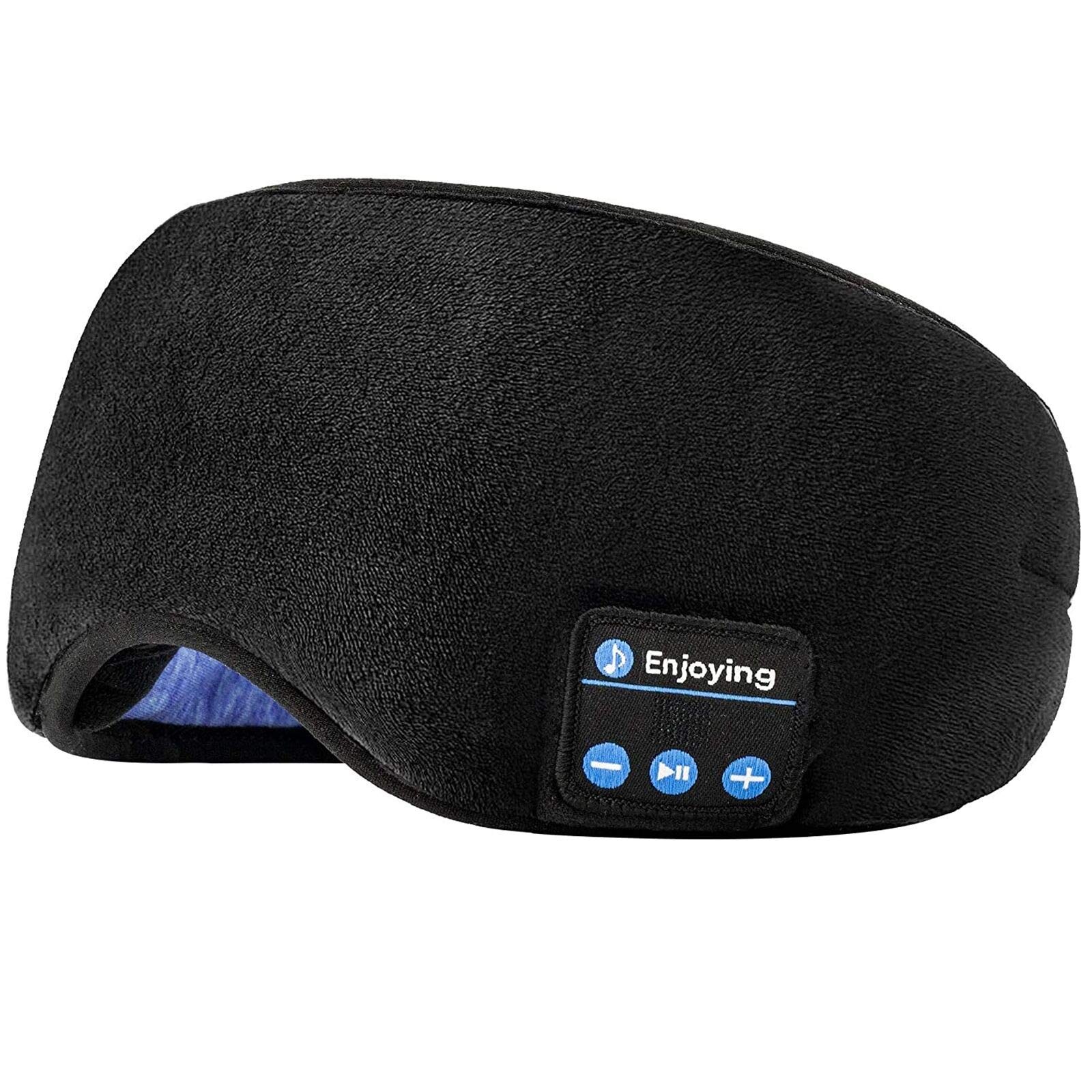 Sleep Headphones 5.2 Bluetooth Sleep Mask with Music and Ultra Thin Speakers …