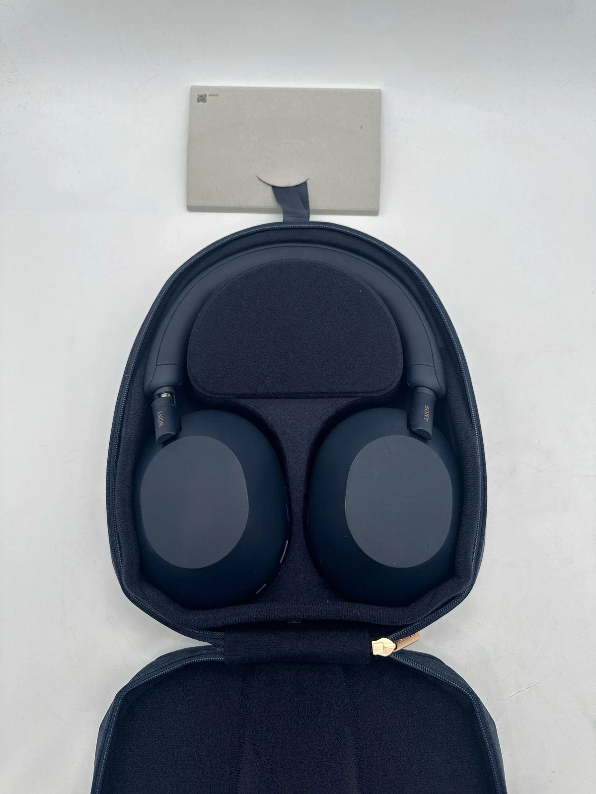 Sony WH-1000XM5 Wireless Noise Canceling Over-Ear Headphones Midnight Blue