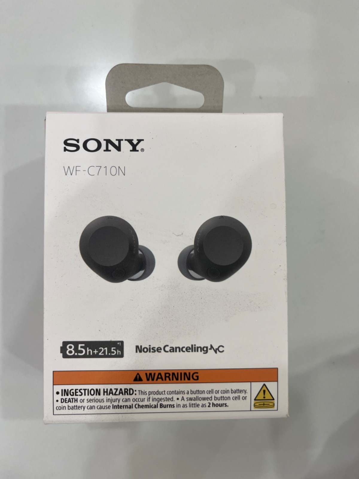 Sony WF-C710N Truly Wireless Bluetooth Noise-Canceling Earbuds – Black