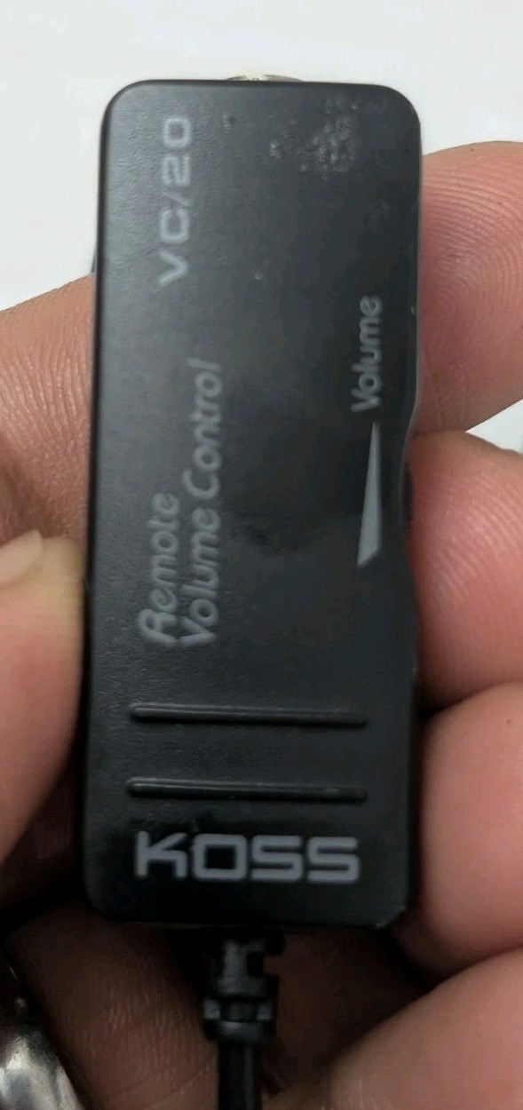 Koss VC20 In Line Headphone Volume Control for iPod MP3 VC-20 – USED Tested