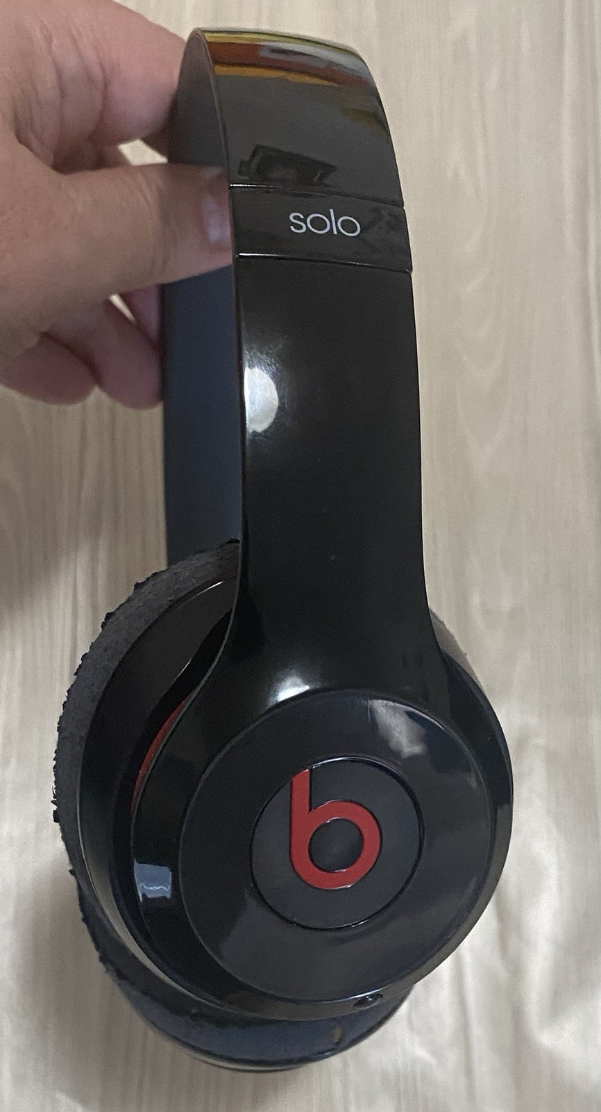 Beats by Dr Dre Solo 2 Wireless Headphones Black B0534 Working READ