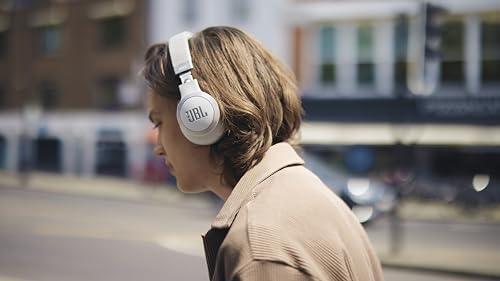 JBL JBLLIVE770NCWHT Headphones Wireless Over-the-ear Bluetooth White 32 Ohms New