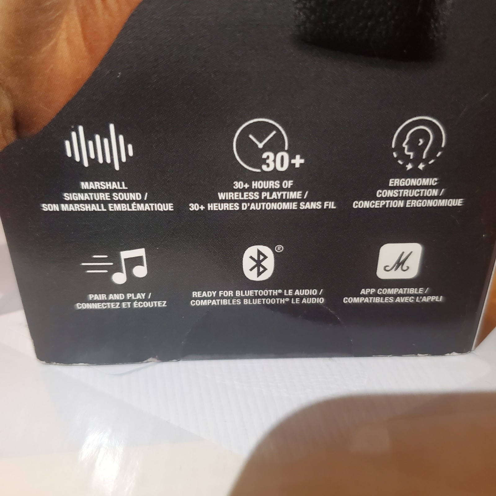 Marshall Minor IV True wireless earphones 30+ Hours – Black