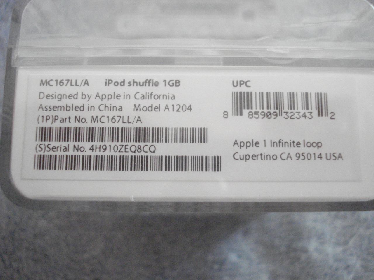 NEW 4 in 1 FM HI-FI WIRELESS HEADPHONE & NEW APPLE IPOD SHUFFLE 1GB