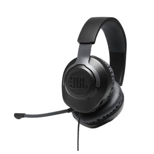 Quantum 100 – Wired Over-Ear Gaming Headphones – Large One Size Black