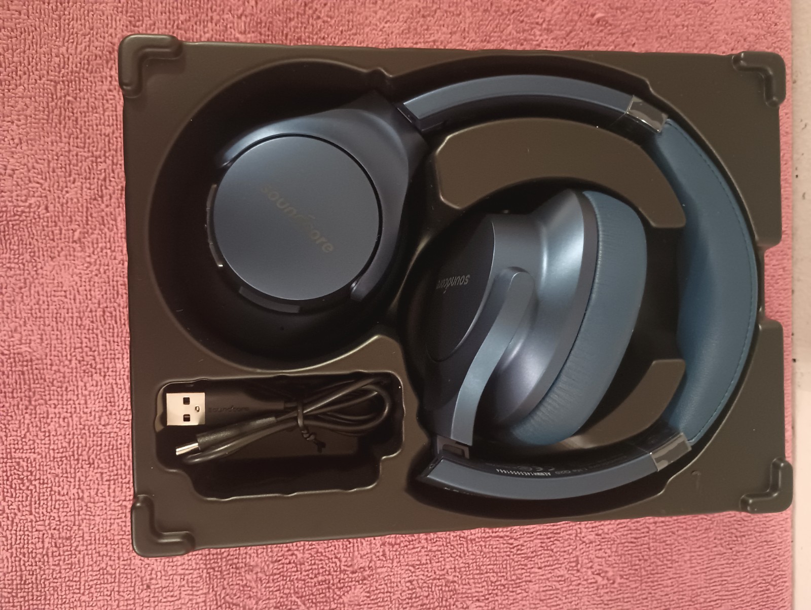 Anker Soundcore Life Q20 Wireless Over-Ear Headphones Black / Blue