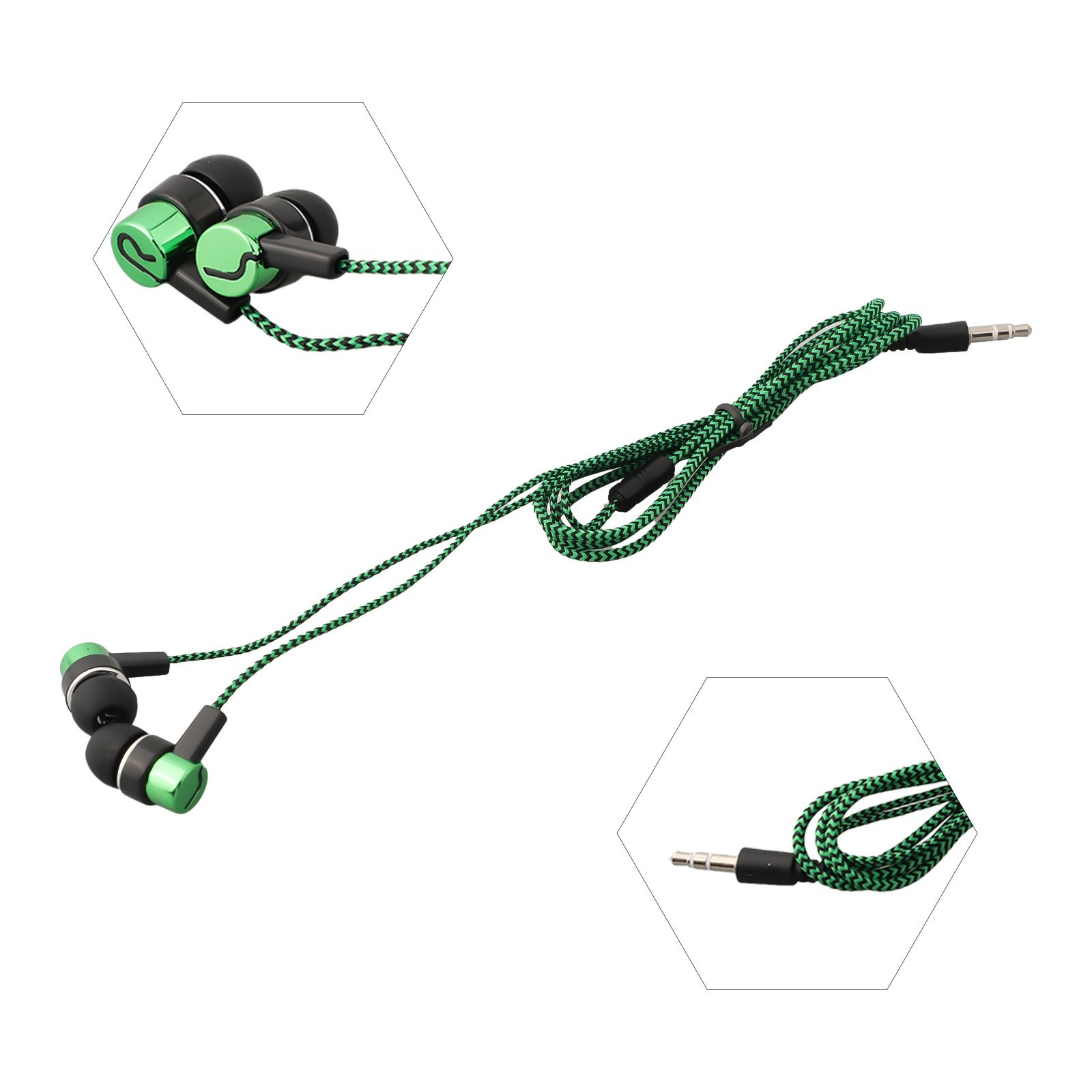 Casual Listening In-Ear Earbuds Noise Isolating Earphones Noise Isolation Design