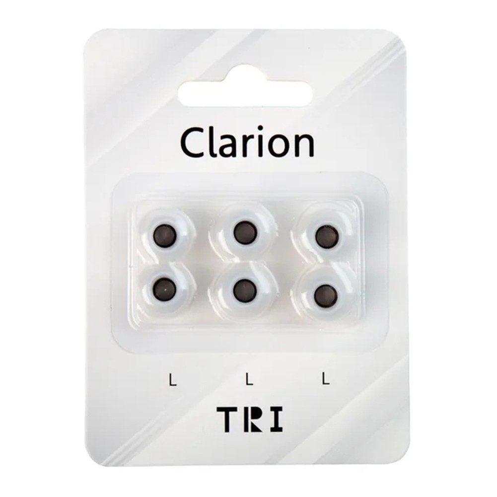 TRN Clarion Earphone Earplugs Premium Silicone 3 Pairs for S/M/L Sizes