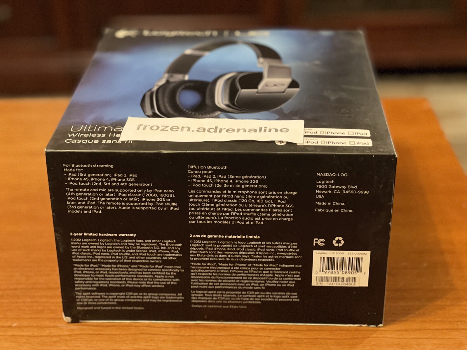 READ: Logitech UE Ultimate Ears 9000 OEM REPLACEMENT BOX – FAST SHIPPING ✈️