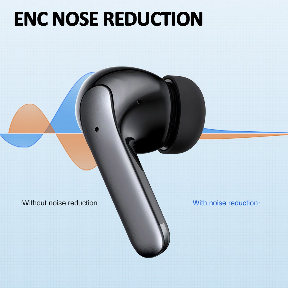 Wireless Earbuds Bluetooth 5.3 Headphone Noise Cancelling Deep Bass Mic LED IPX7