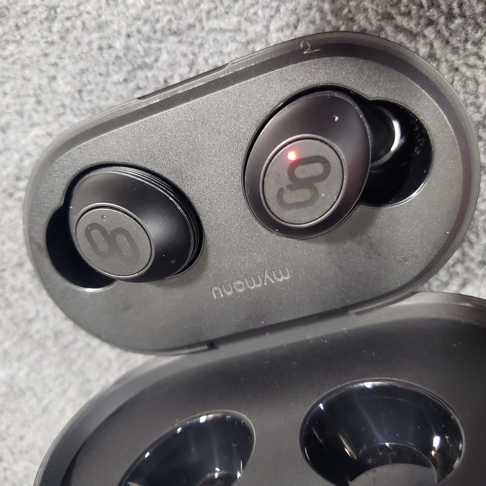 Mymanu CLIK S Translation Earbuds Unisex OS Black Wireless Bluetooth MyJuno App