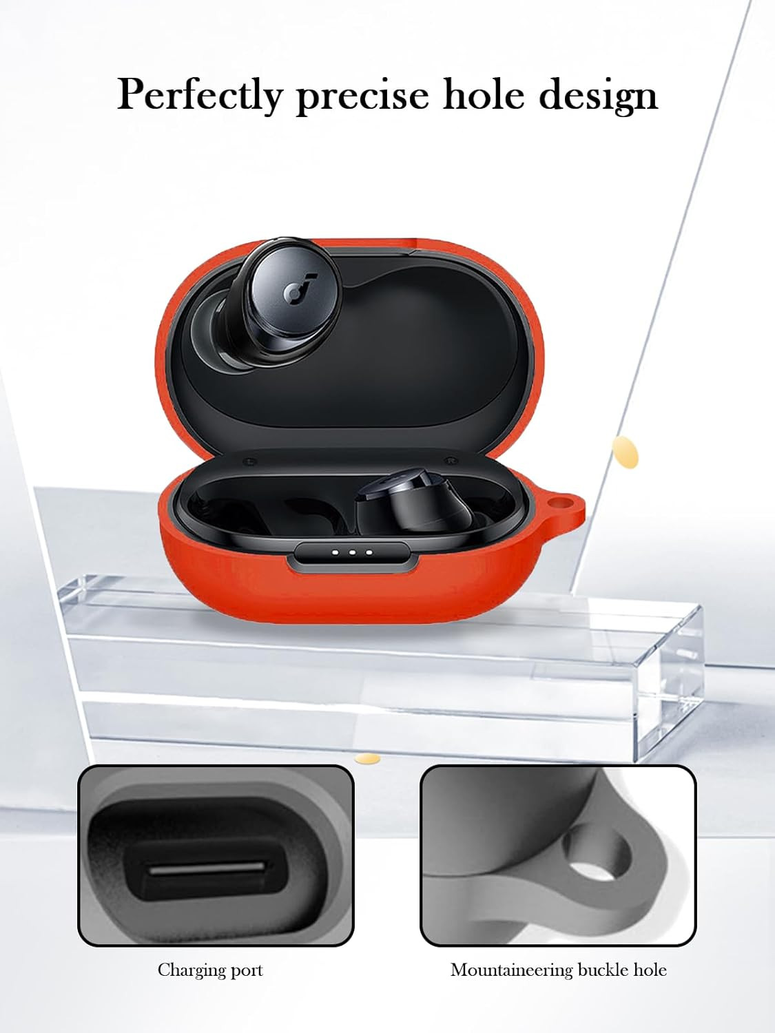 Case for Soundcore by Anker Space A40 Adaptive Active Noise Cancelling Wireless