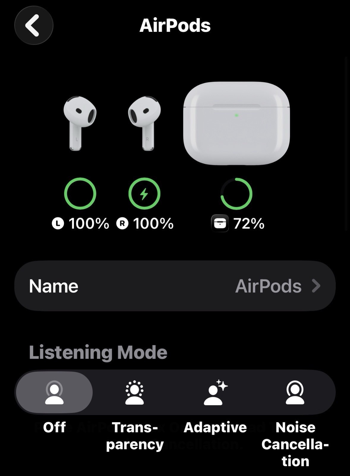 Apple AirPods 4’s Wireless Earbuds Noise Cancellation Transparency Mode