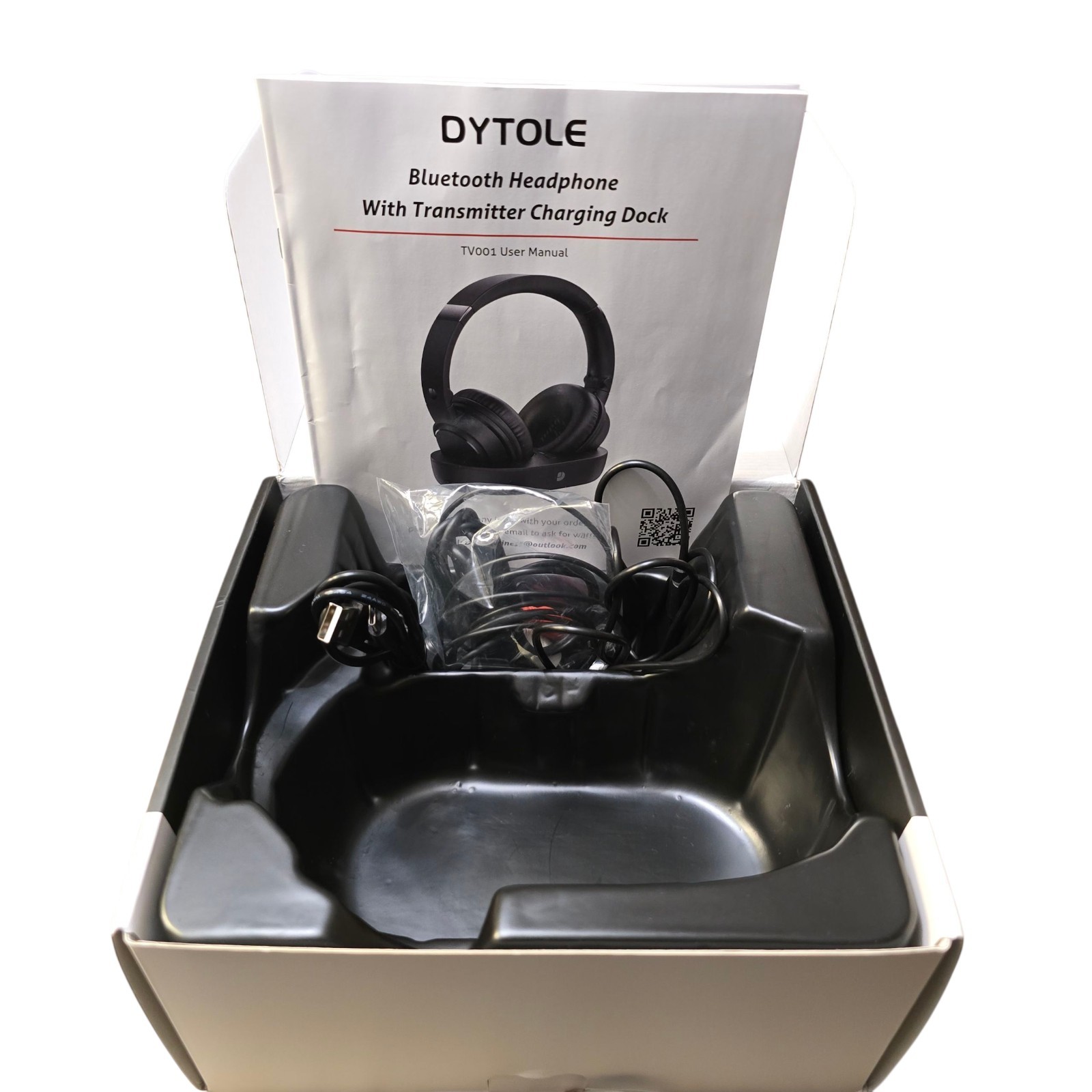 Transmitter Charging Dock Bluetooth Headphone TV001 DYTOLE