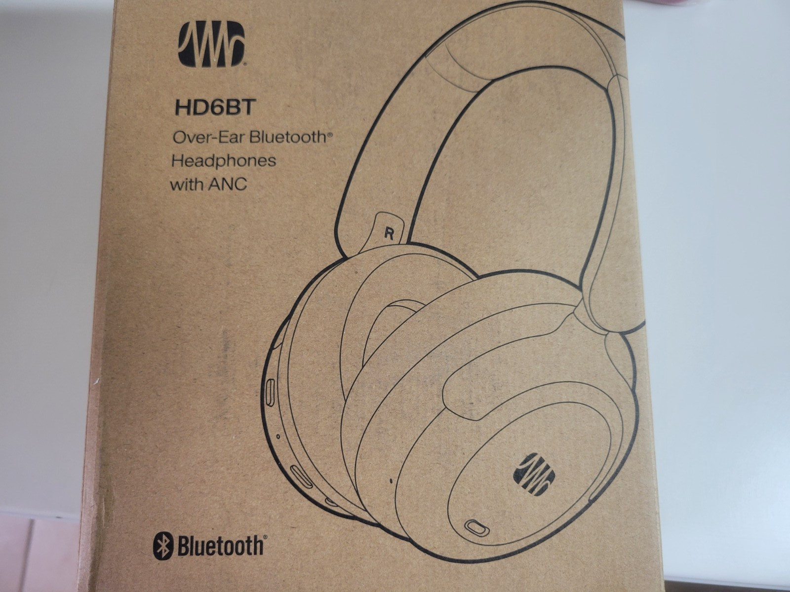 Eris HD6BT Wireless Over-Ear Headphones – 40mm Drivers, Noise Cancelling