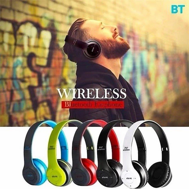Over Ear Headphones P47 5.0+EDR…Black