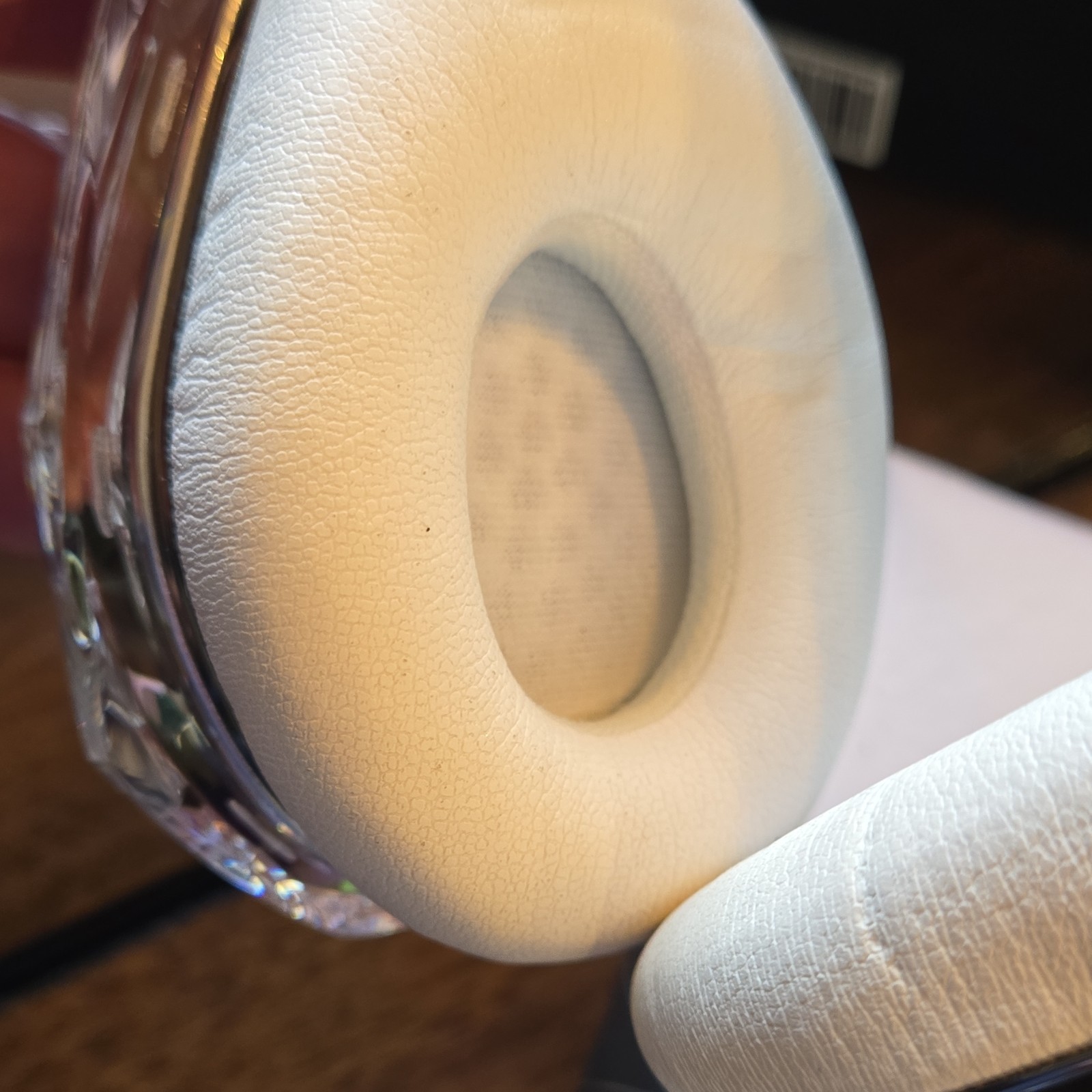 Monster Diamond Tears Edge Headphones White Multicolor 3.5mm Over-Ear