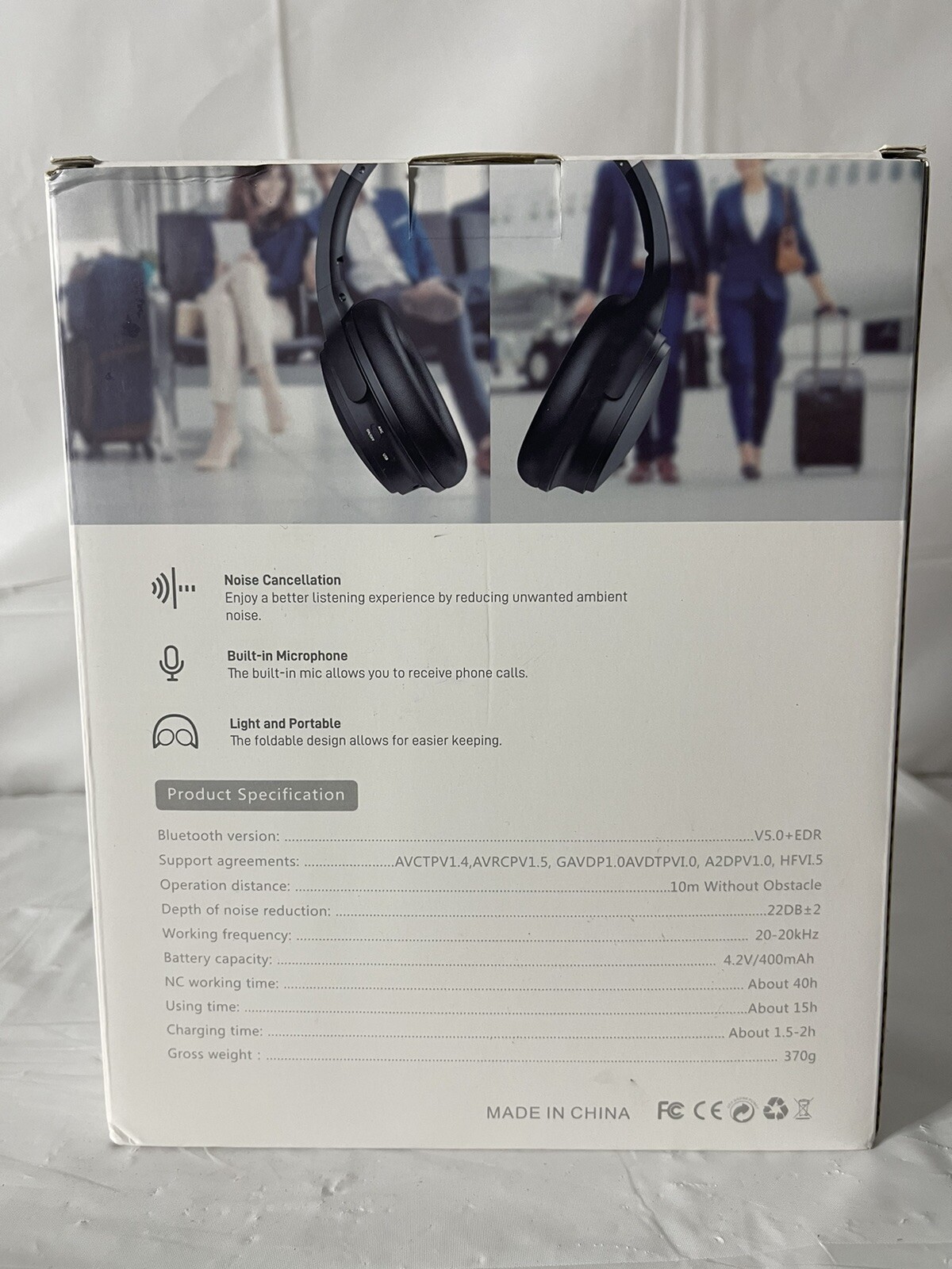 Vilinice, Wireless Noise Cancelling Headphones