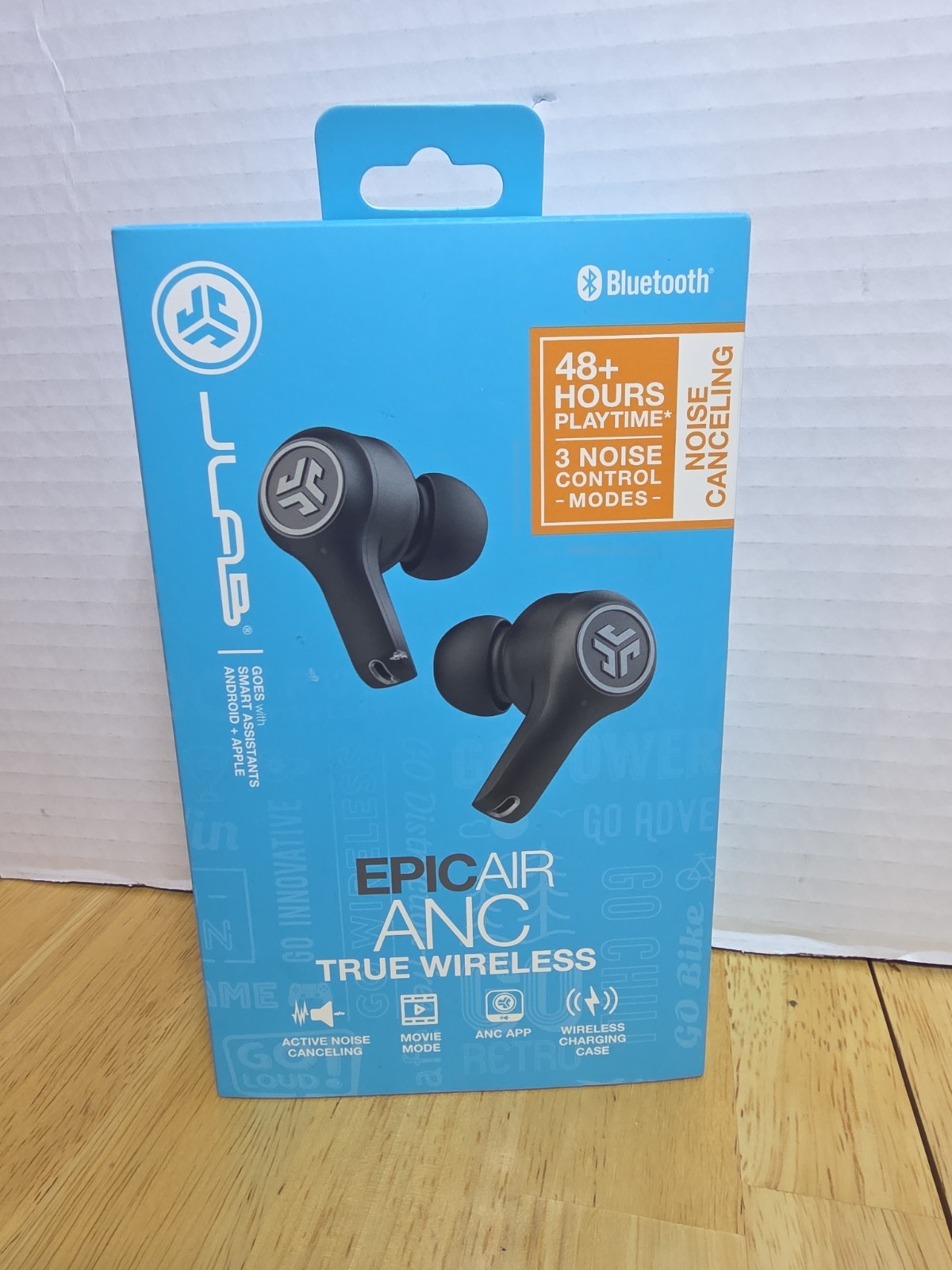 JLAB EpicAir ANC True Wireless Noise Canceling Charging Case Ear Buds #TA2