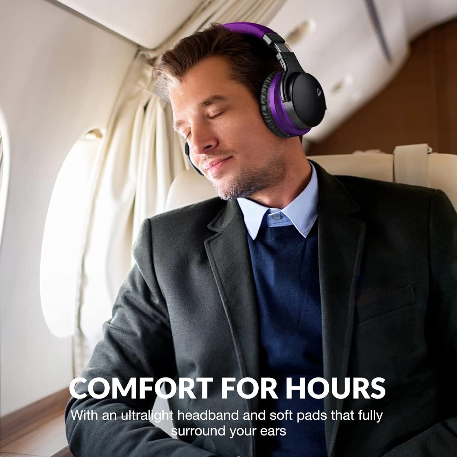 Bluetooth E7 Headphones – Advanced Noise Cancellation & 30 Hours Play