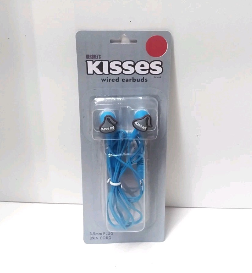 Hershey’s Kisses EarBuds Standard Jack 3.5mm. Snack Themed Headphones