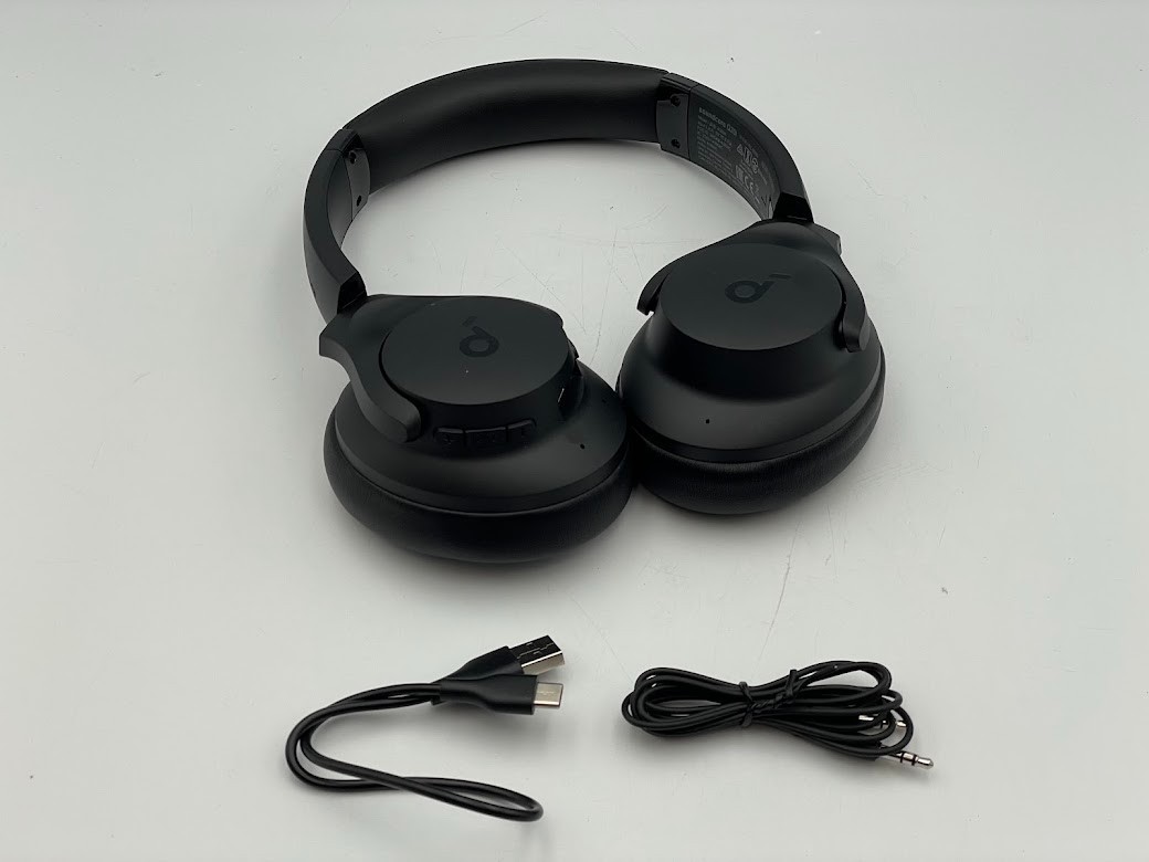 Soundcore Q20i Over Ear Hybrid Active Noise Cancelling Headphones – Black