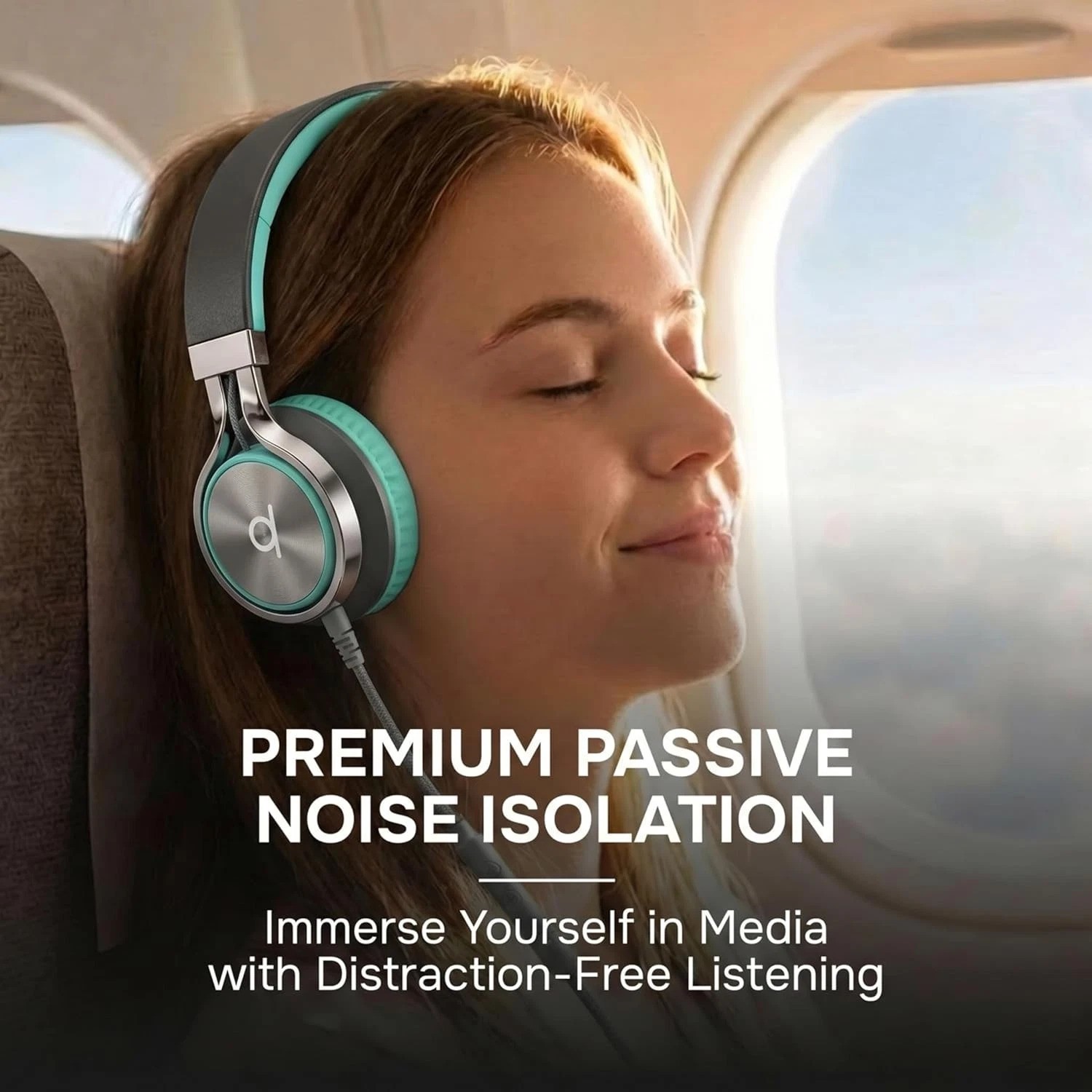 CL750 Foldable On-Ear Headphones for Kids & Adults | Noise Isolation & Comfort